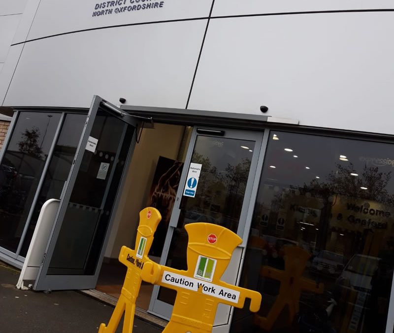 Leisure Centre Automatic Door Servicing in Oxford