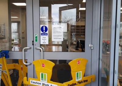 DDA Accessible Swing Door installation, Oxford