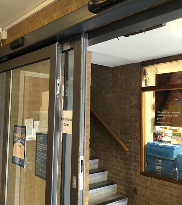 Automatic Sliding Door Repair & Safety Upgrade, Witney Oxfordshire