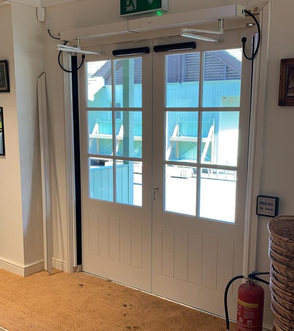 DDA Accessible Automatic Door Installation, Norfolk