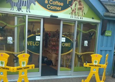 marwell zoo automatic sliding door
