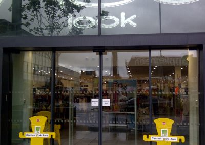 New Look automatic sliding door repair