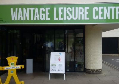 Wantage leisure centre automatic sliding door service