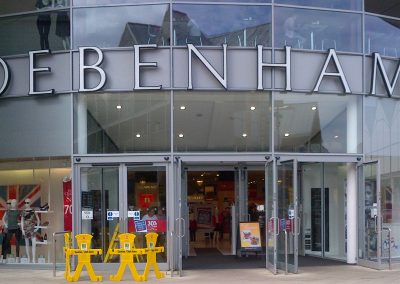 Debenhams automatic door repair