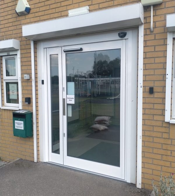 Automatic Swing Operator & Aluminium Door Installation – Peterborough