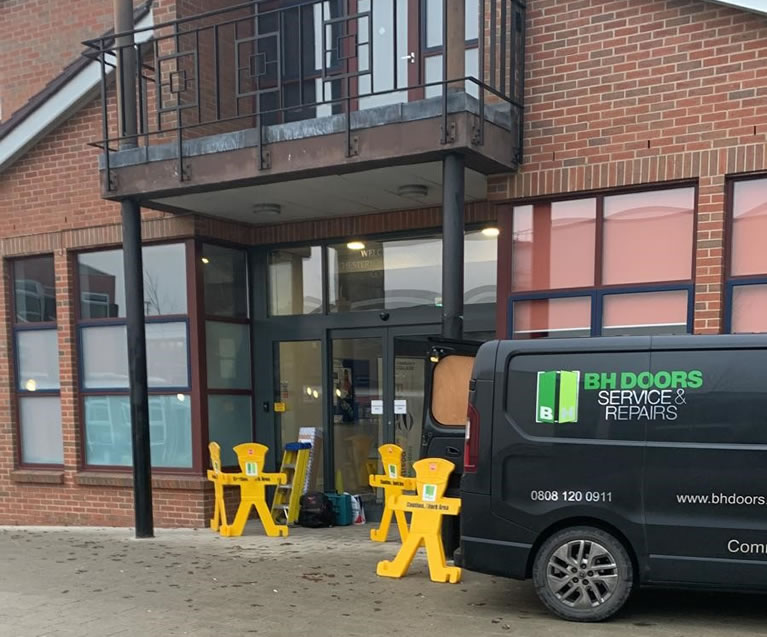 Automatic Sliding Door Repair – Chesterton Community College, Cambridge