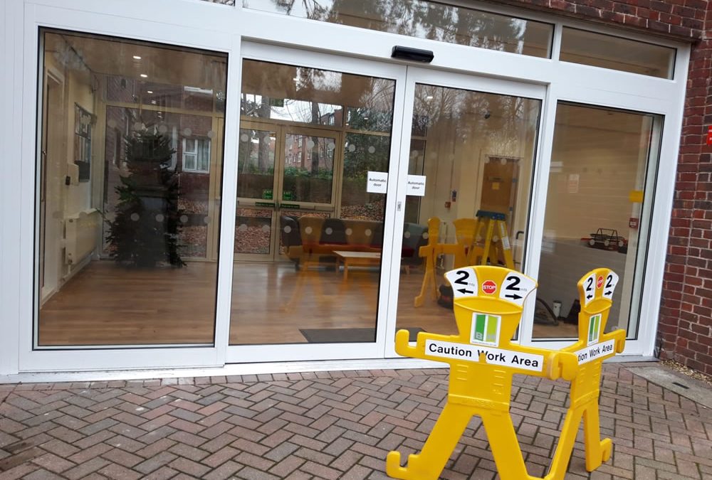 Automatic Sliding Door Service – Reuben College, Oxford