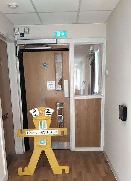 Dorma Automatic Swing Door Service at University of Oxford