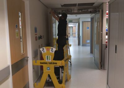 Assa Abloy Automatic Swing Door Repair – West Berkshire Hospital