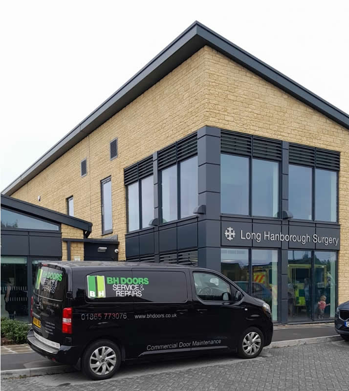 Record Automatic Swing Door Repair At Oxfordshire Health Centre