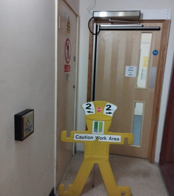 Automatic Swing Door Installation – University of Oxford