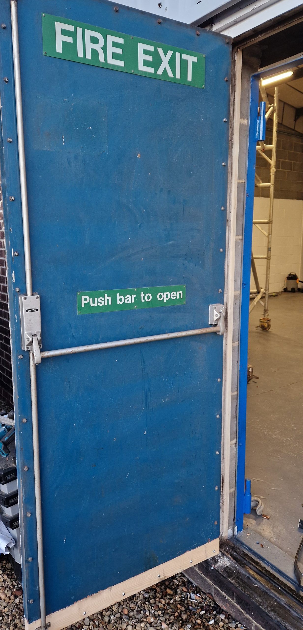 Fire Escape Repair At South Oxon District Council, Wallingford