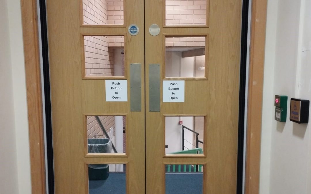 DDA Automatic Swing Door Installation – University Of Oxford