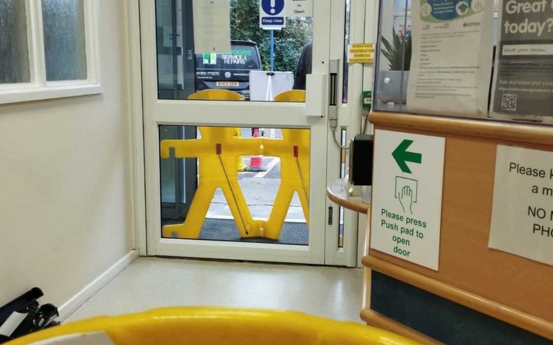 Automatic Swing Door Operator Upgrade – Wantage Hospital, Oxfordshire
