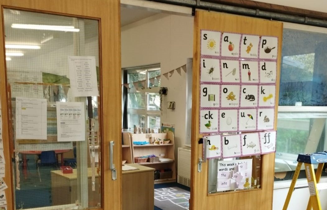 Fire Escape and Sliding Partition Door Repair – Bayards Green Primary School, Oxford