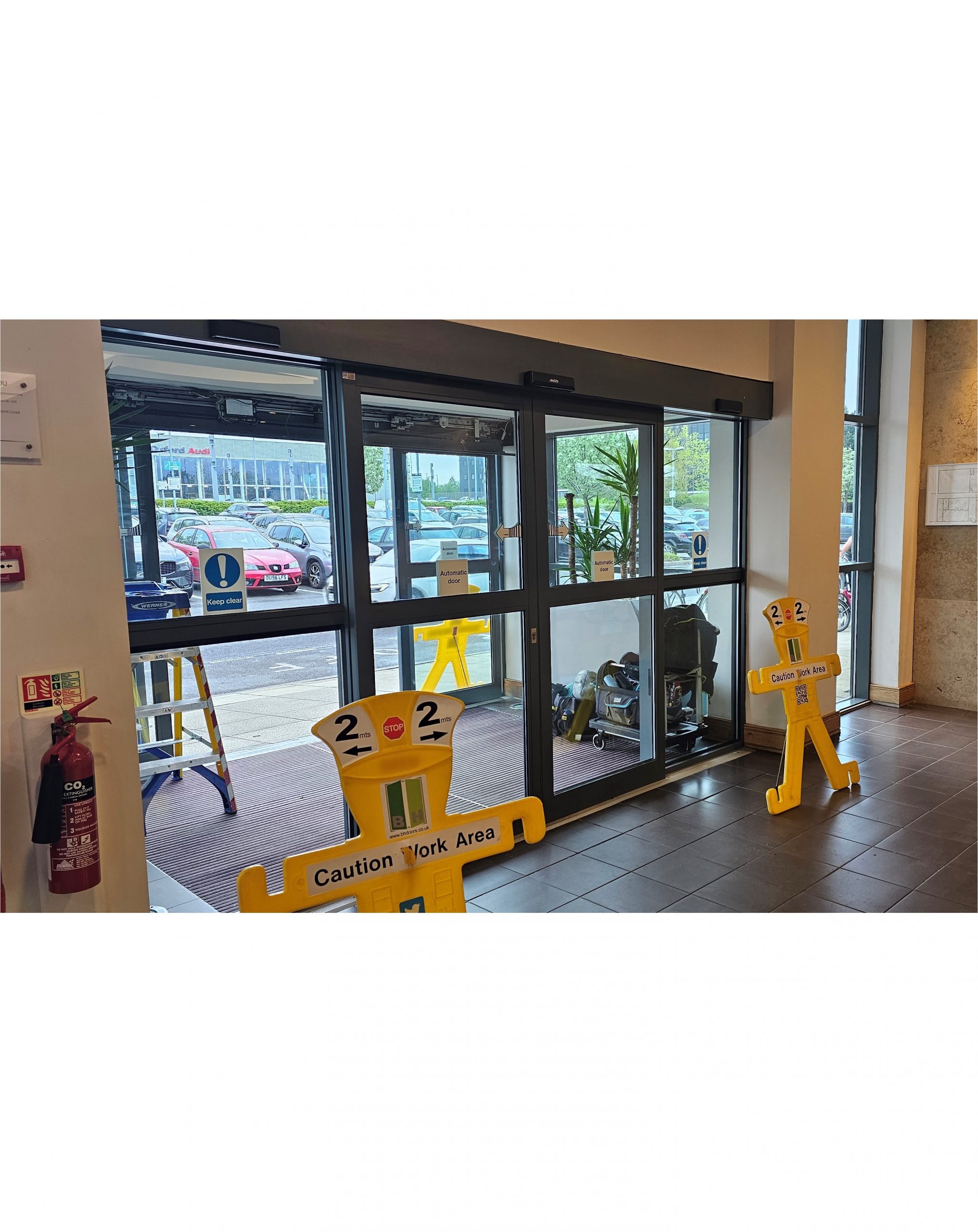 Automatic Sliding Door Repair David Lloyd Clubs, Oxford