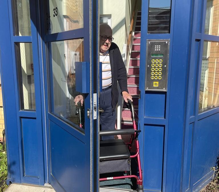 Aluminium Swing Door Upgrade – Cowley, Oxford