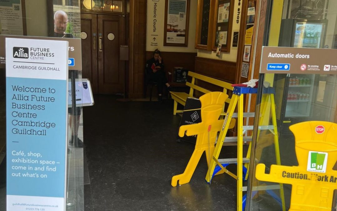 Automatic Doors Servicing – The Guildhall, Cambridge