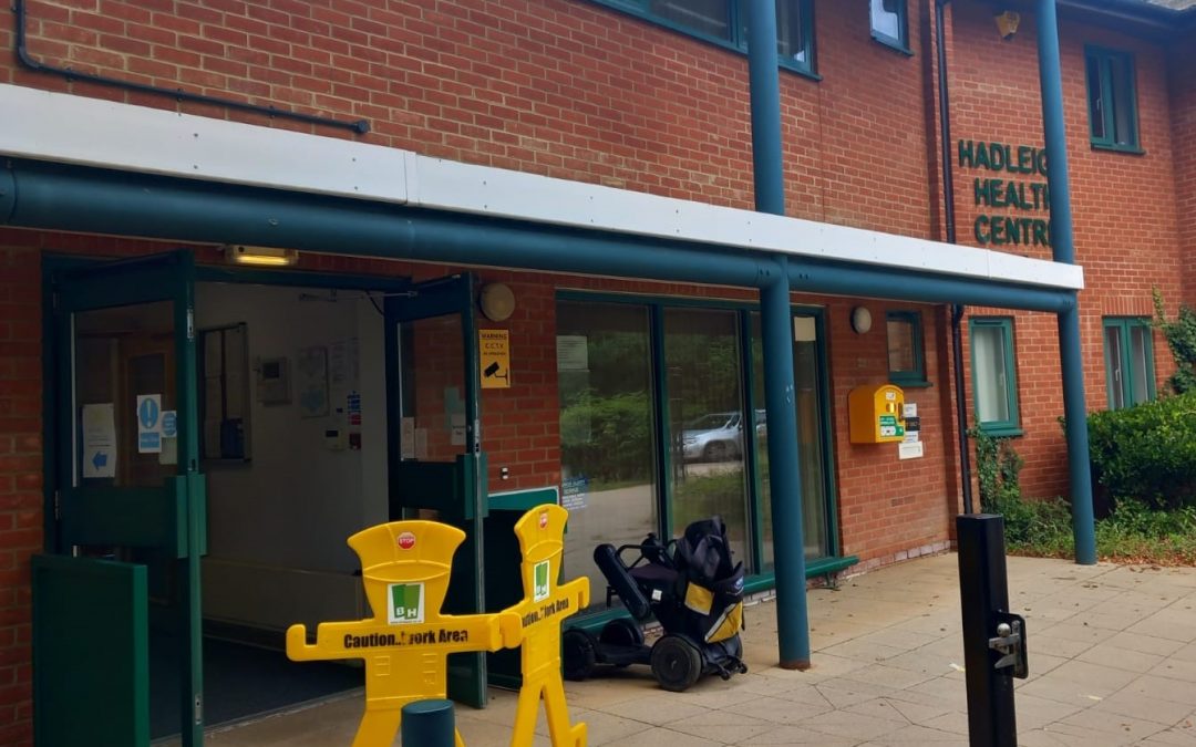 Automatic Swing Doors Service at Hadleigh Health – Ipswich