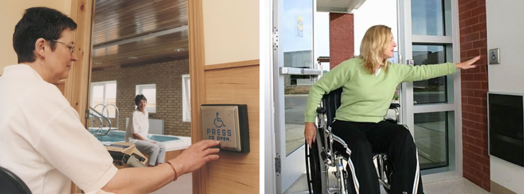 accessible automatic door adaptations