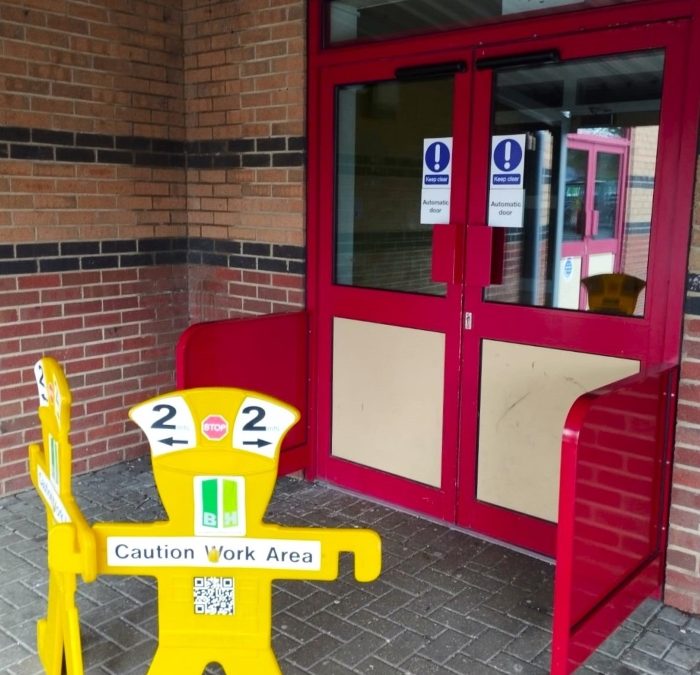 Accessible Automatic Swing Door Adaption – Wallingford School, Oxfordshire