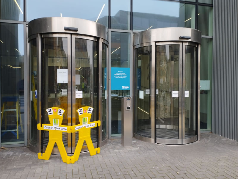 Automatic Sliding Door Refurbishment – Slough Borough Council