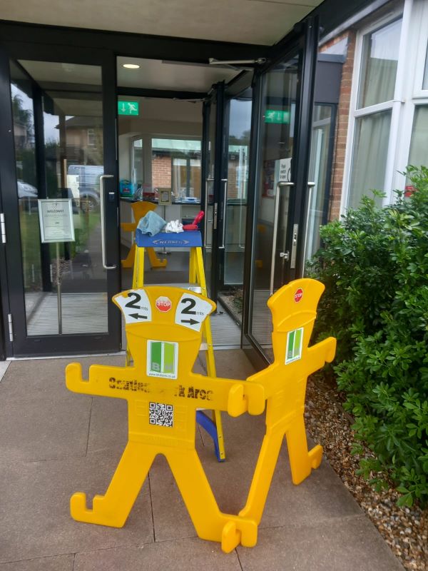 Automatic swing door service for church in Cambridge
