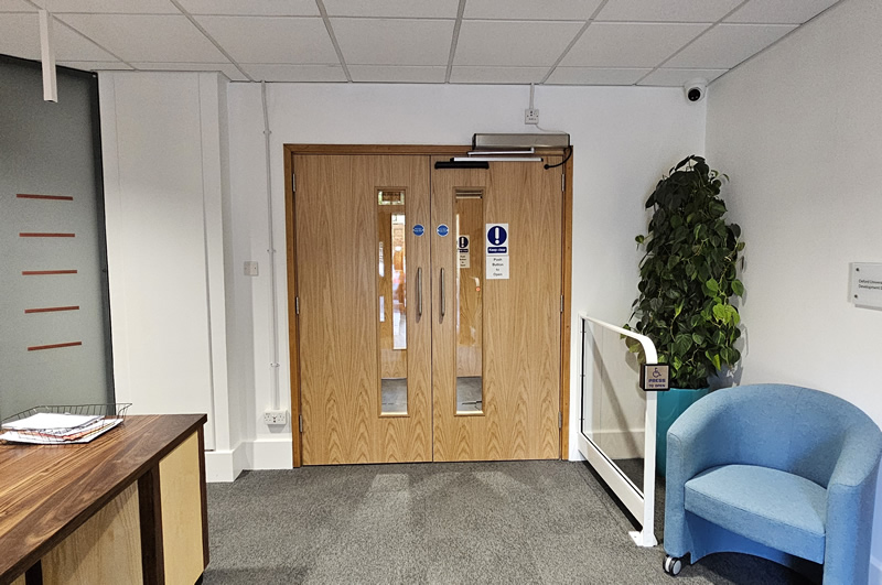 Automatic Swing Door Installation – University Of Oxford