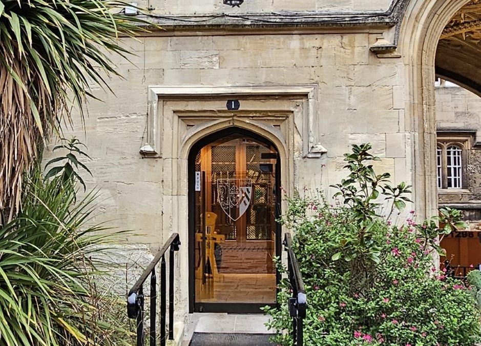 Automatic Glass Door Repair – Corpus Christi College, Oxford