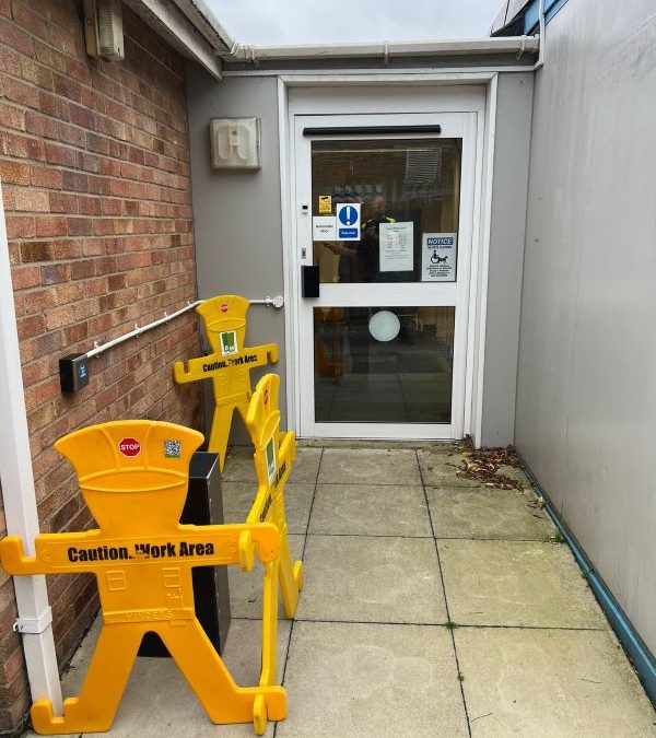 Automatic Swing Door Service – St John’s Surgery, Bedfordshire