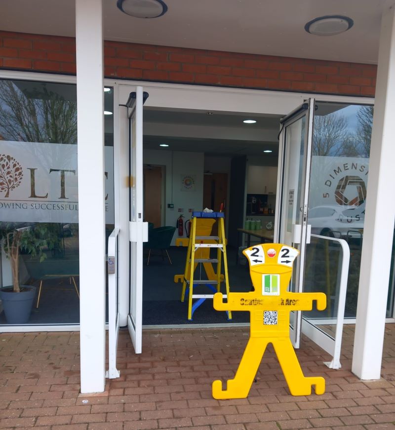 Milton Keynes automatic door service at school