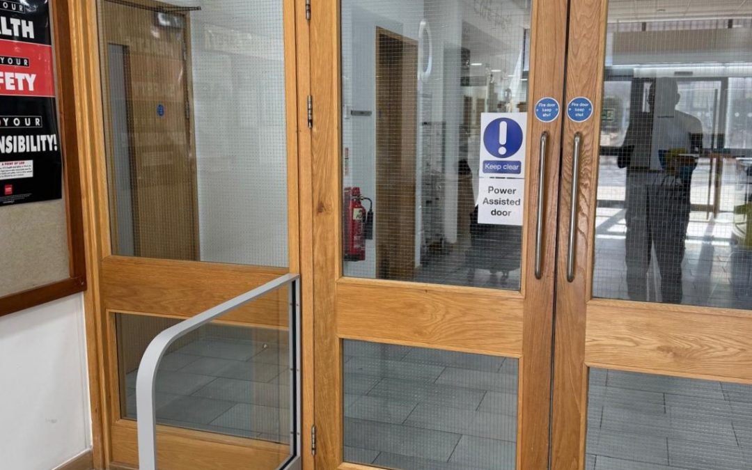DDA Automatic Swing Door Adaption – Bury St Edmunds
