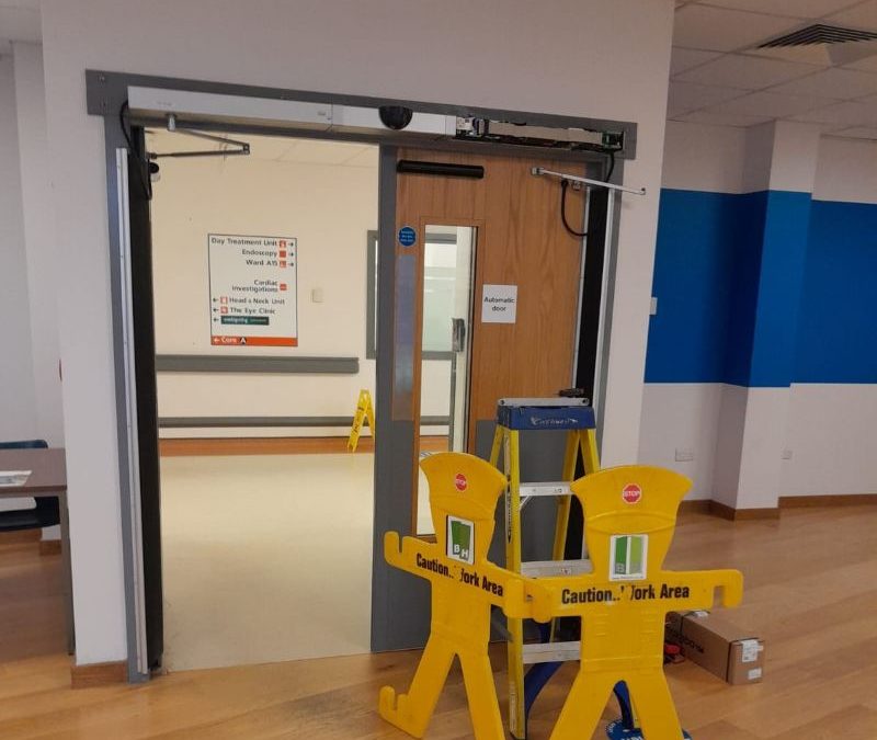 Automatic Door Repair – Peterborough City Hospital