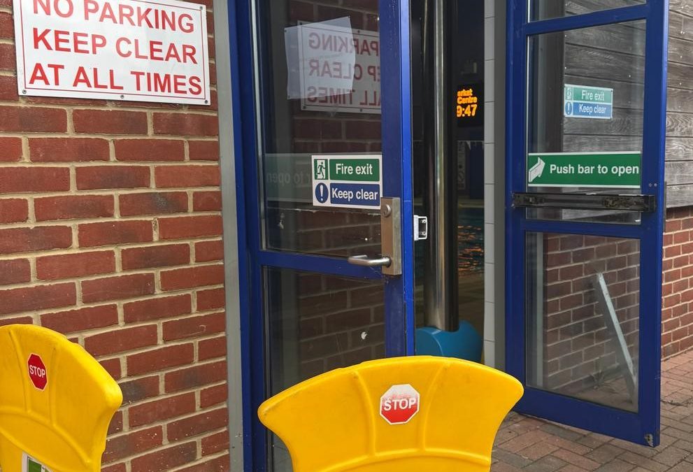 Fire Escape Repair – Newmarket Leisure Centre, Suffolk
