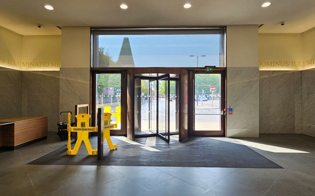 Automatic Revolving Door Repair – University of Oxford