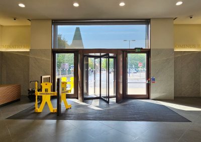 Automatic Revolving Door Repair – University of Oxford