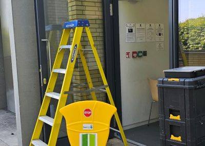 Aluminium Security Door Repair – University Of Oxford