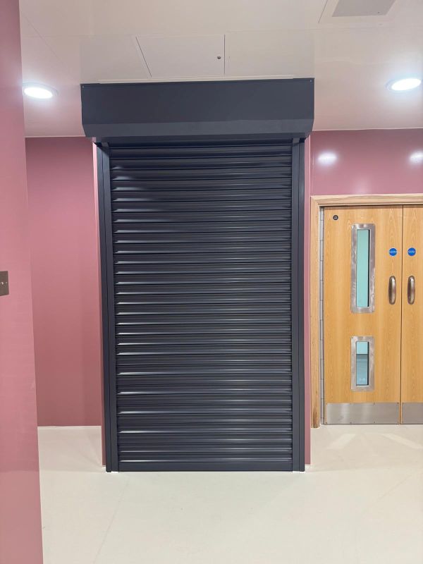 Roller shutter installation