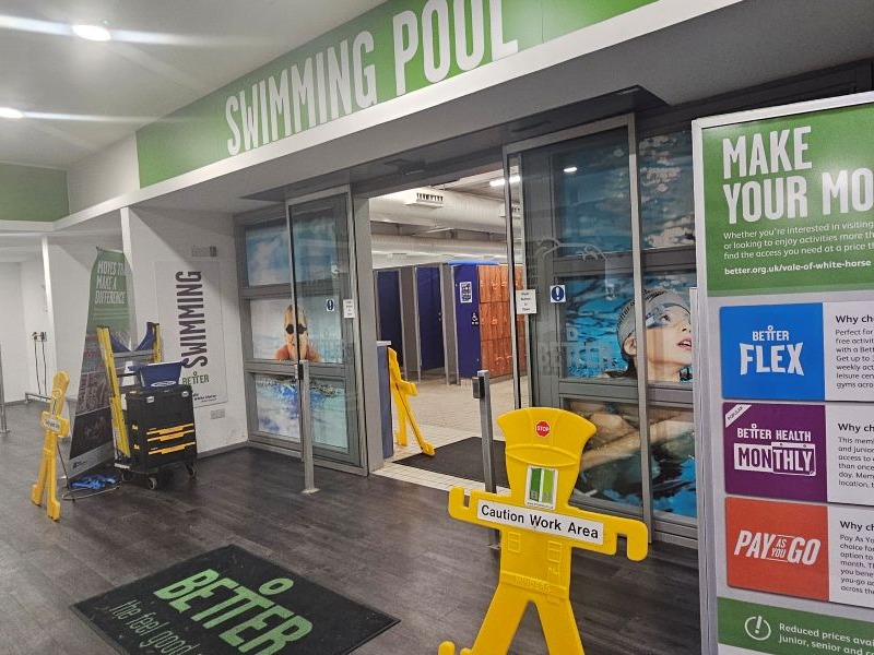 Automated sliding door repair in Abingdon