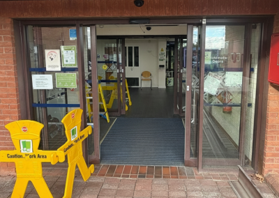 Automatic Sliding Door Repair – Maldon District Council, Essex