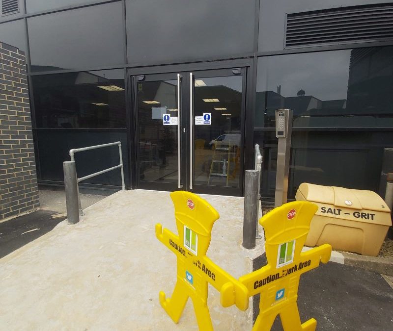 Dorma Automatic Swing Door installation – ProImmune Biotechnology, Eynsham