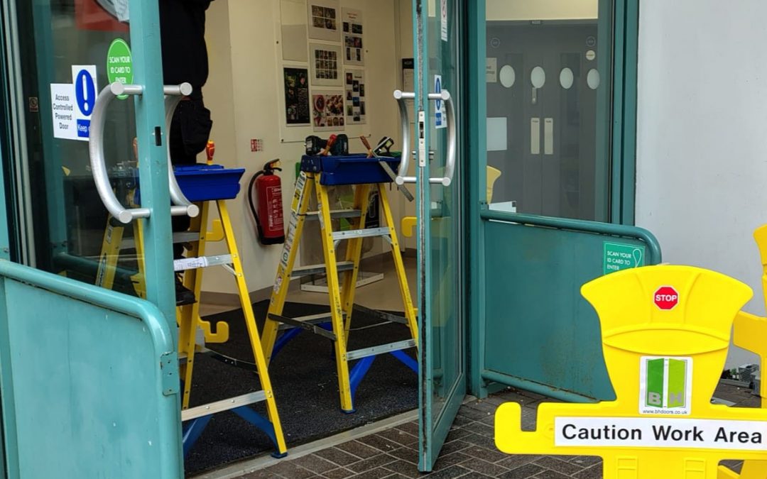 Automatic Swing Door Operator Replacement – Oxpens College, Oxford