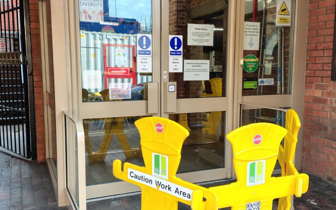 Automatic Swing Door Conversion – Wallace House Community Centre, Evesham