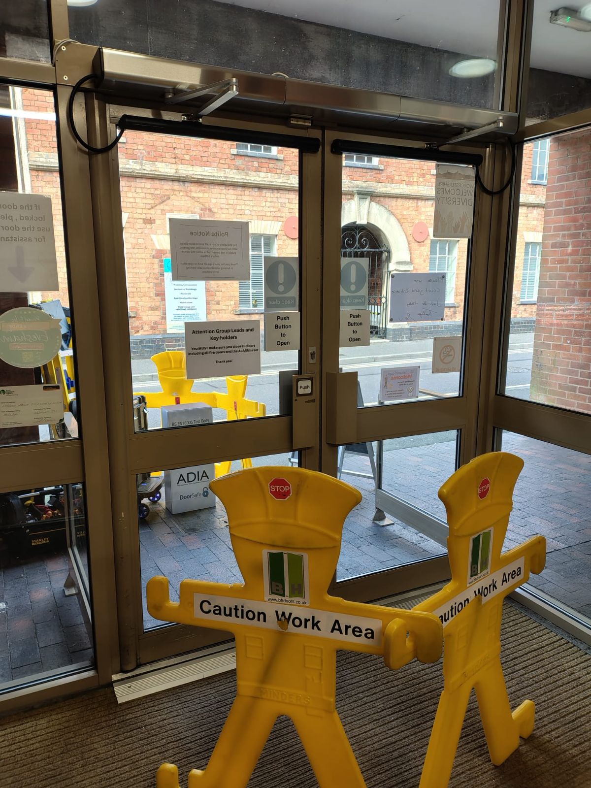 automatic door accessibility conversion evesham oxfordshire