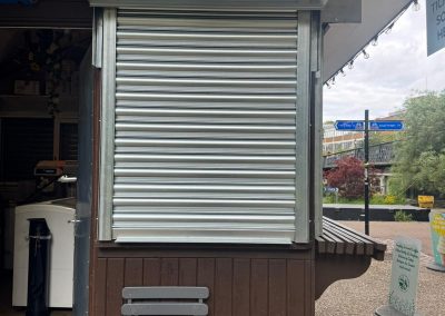 Roller Shutter Installation – Public Kiosk, Cambridge City Council