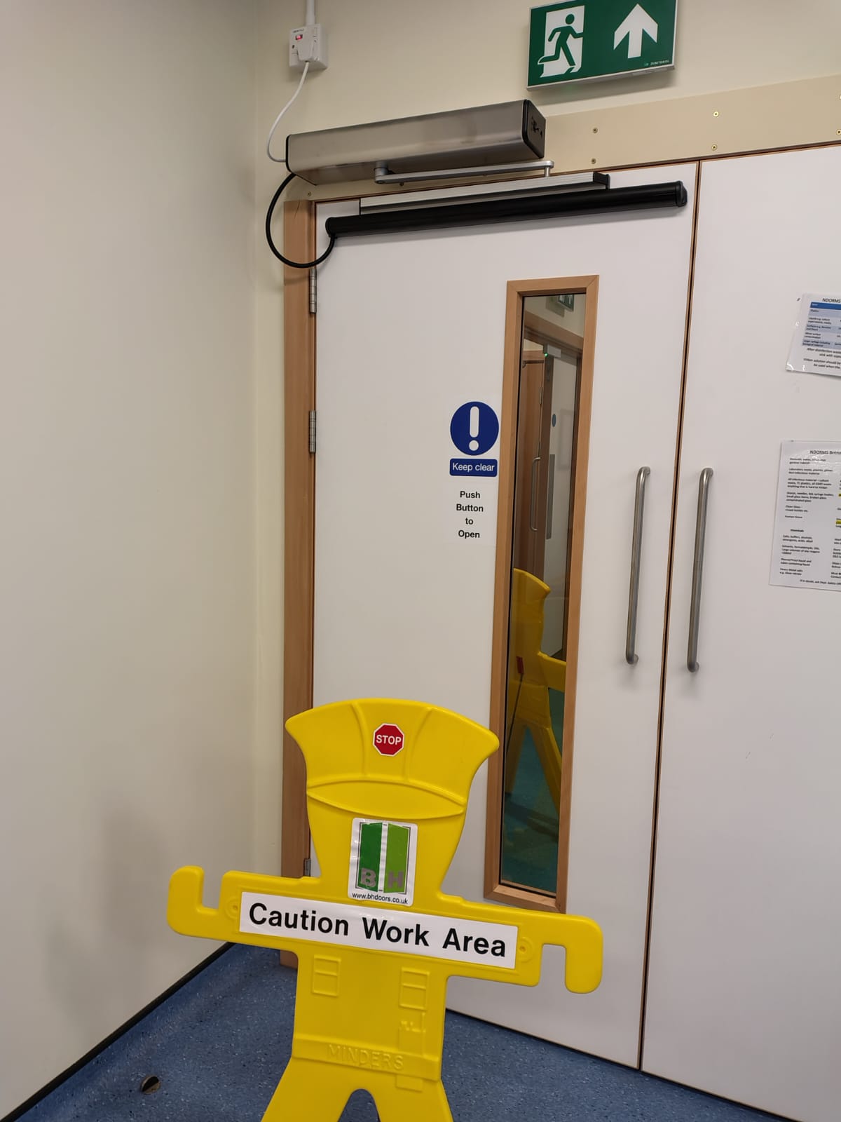 dda automatic swing door adaption oxfordshire