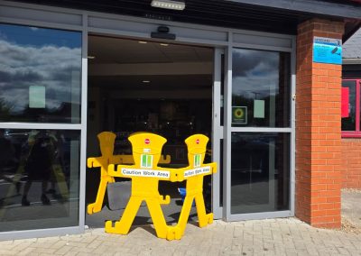 Automatic Sliding Door Repair – Brackley Leisure Centre, Buckinghamshire