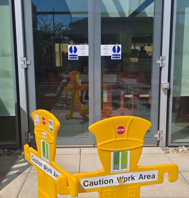 Automatic Swing Door Repair – Department of Biochemistry, University of Oxford
